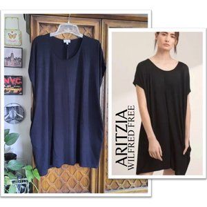 Aritzia Wilfred Free Oversized Tunic - Black, Size XS